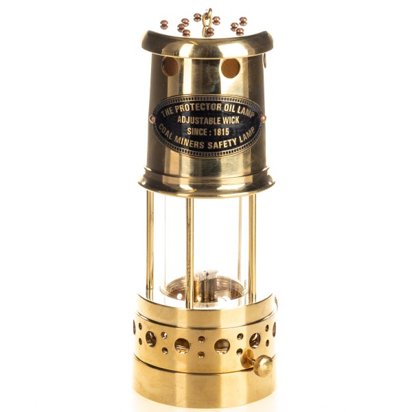Messing Petroleumlampe N528B