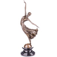 Bronzefigur Tänzerin BT907 Bronzefigur Tänzerin BT907