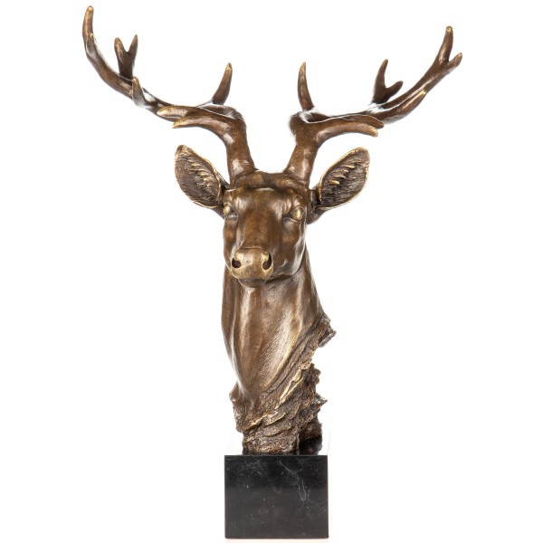 Bronzefigur Hirsch YB862
