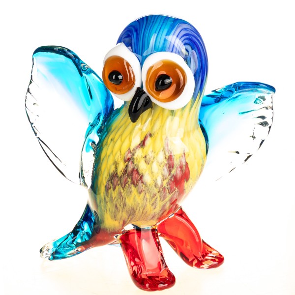 Murano-Stil Glas Eule GL1498
