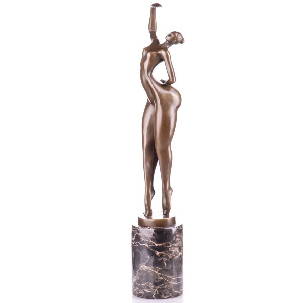 Moderne Bronzefigur Weiblicher Akt BT573