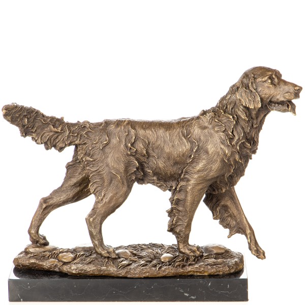 Bronzefigur Jagdhund YB962