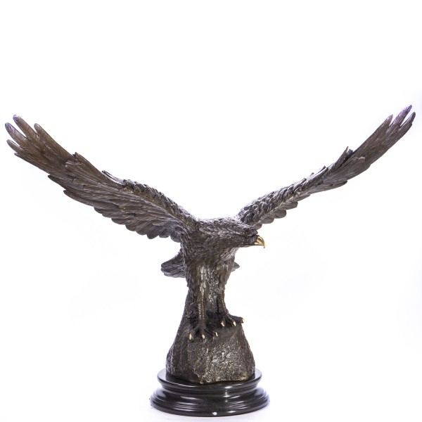 Bronzefigur Adler YB474