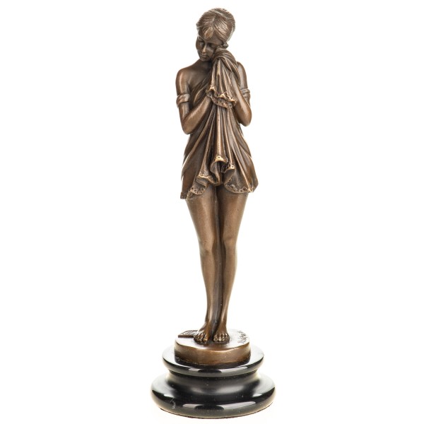 Art Deco Bronzefigur "Les Larmes" nach D.H.Chiparus BT955
