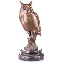 Bronzefigur Eule YB657 Bronzefigur Eule YB657