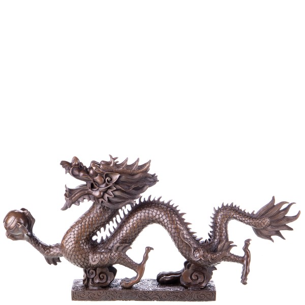 Asiatica Bronzefigur Chinesischer Drache CB230