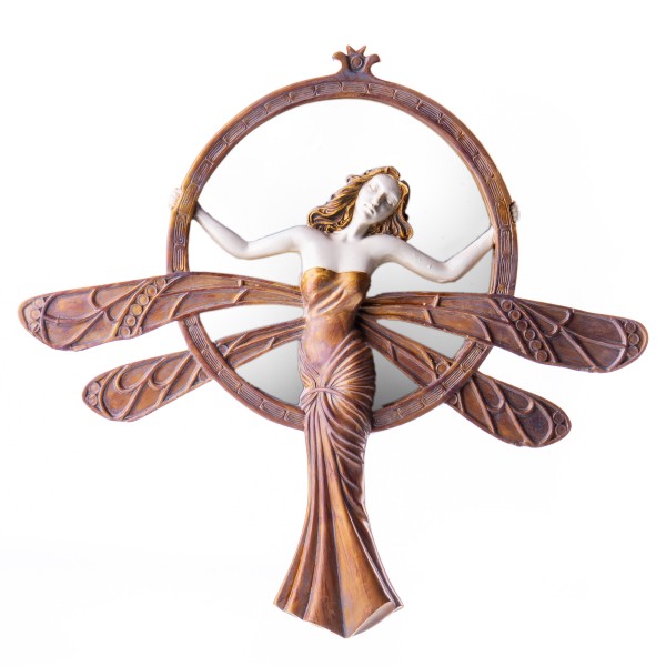 Polyresin Jugendstil Wanddeko PP29