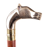 Gehstock mit Messingknauf in Form eines Pferdes B39G Gehstock mit Messingknauf in Form eines Pferdes B39G