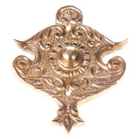 Klingelschild Messing H142 Klingelschild Messing H142