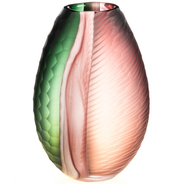 Handgeschliffene Glasvase EG262