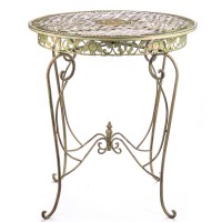 Gartentisch Metall WK040449AG Gartentisch Metall WK040449AG