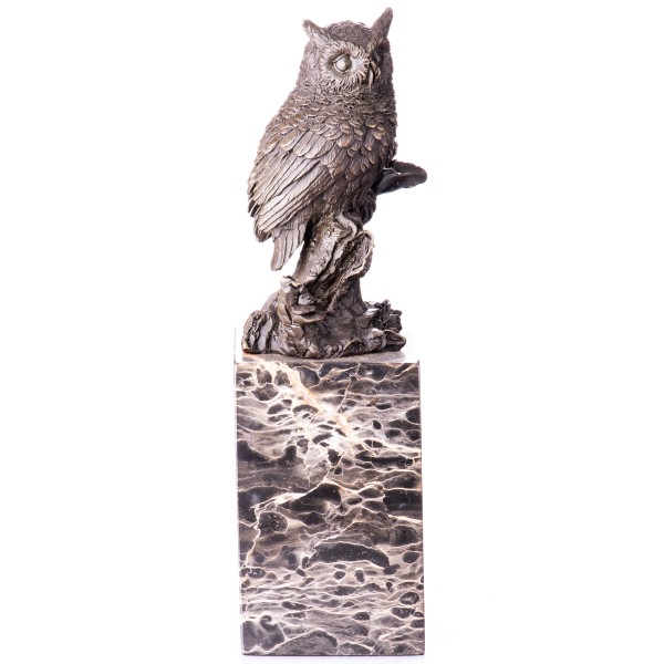 Bronzefigur Eule BT473