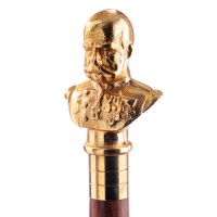 Gehstock mit Messingknauf "Franz Josef" B151G Gehstock mit Messingknauf "Franz Josef" B151G