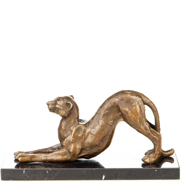 Bronzefigur Leopard YB873