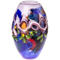 Murano-Stil Glas Vase GL1436 Murano-Stil Glas Vase GL1436