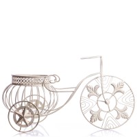 Metall Blumenkorb Dreirad WK060714AW Metall Blumenkorb Dreirad WK060714AW