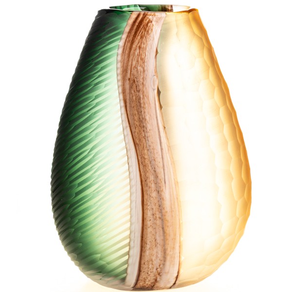 Handgeschliffene Glasvase EG265