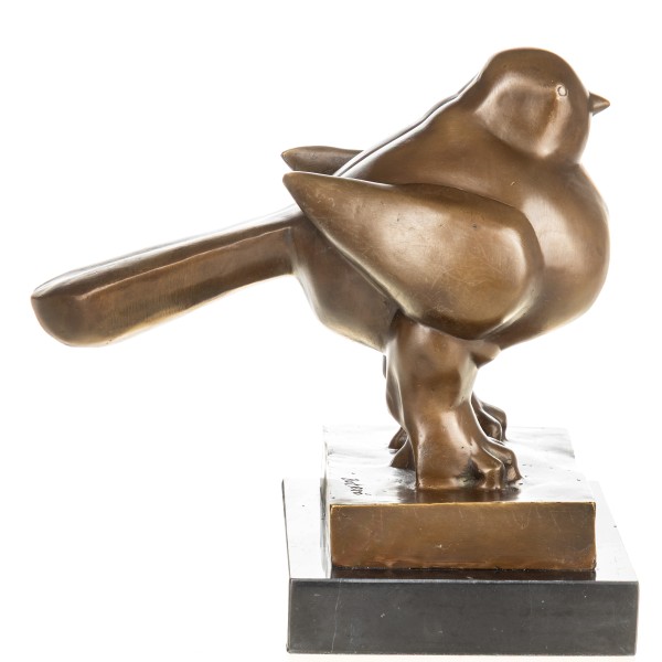 Moderne Bronzefigur Vogel YB943