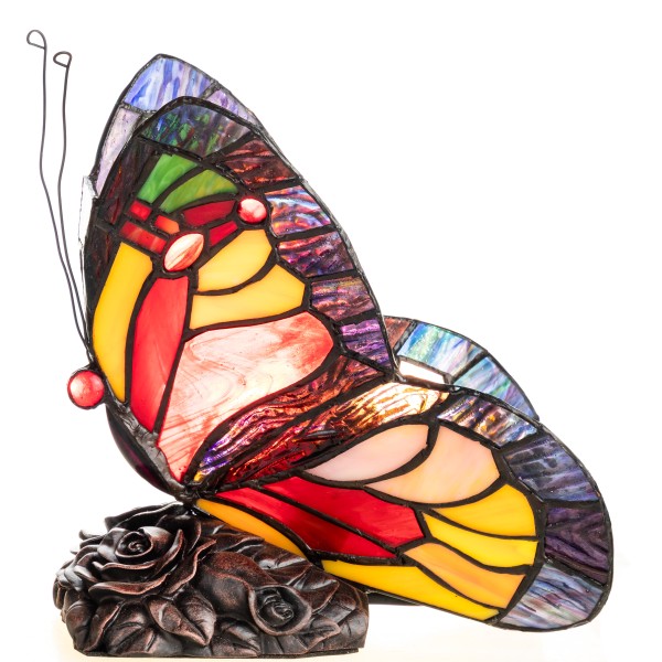 Tiffany-Stil Lampe Schmetterling TF409