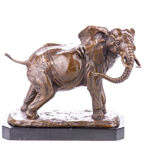 Bronzefigur Elefant YB666