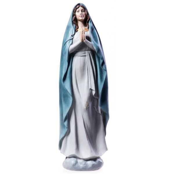 Heilige Madonna handbemalte Polyresinfigur TM303