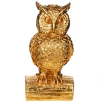 Polyresinfigur Kerzenständer Eule FP106 Polyresinfigur Kerzenständer Eule FP106