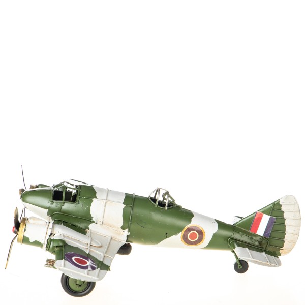 Blechmodell Militär Flugzeug TC225