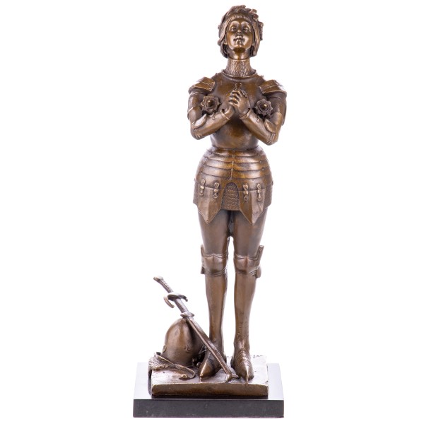 Bronzefigur Jeanne d'Arc nach Mercier YB219