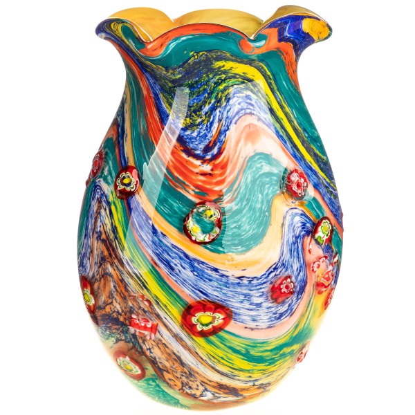 Murano-Stil Glas Vase GL1477