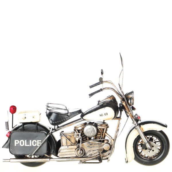Blechmodell Polizei Motorrad TC208