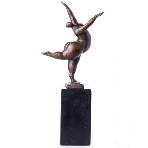 Moderne Bronzefigur Weiblicher Akt BT419