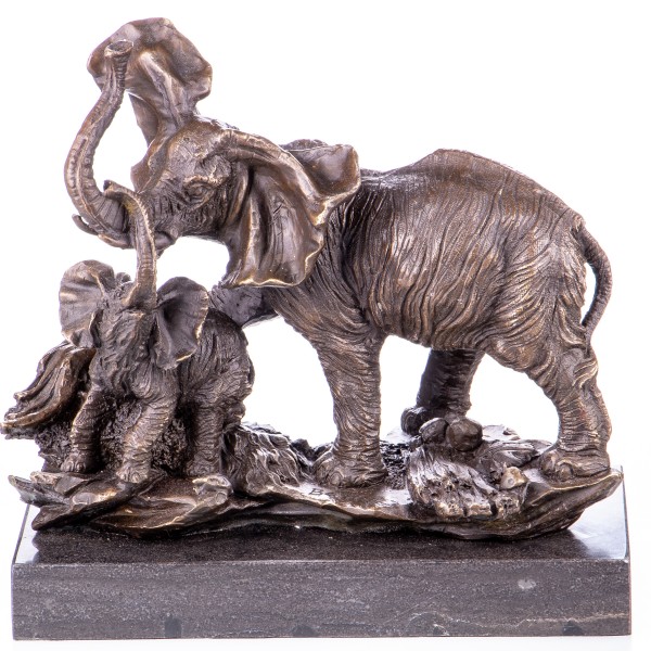 Bronzefigur Elefanten YB200