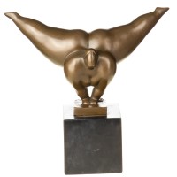 Moderne Bronzefigur weiblicher Akt BT666 Moderne Bronzefigur weiblicher Akt BT666