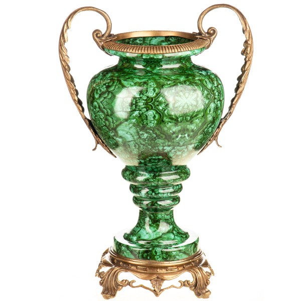 Porzellan mit Bronze Vase HM6473
